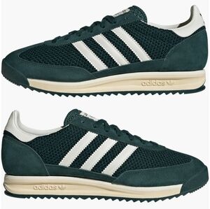 Adidas Green, Off White SL 72 RS Running Shoe Size 10, New In Box